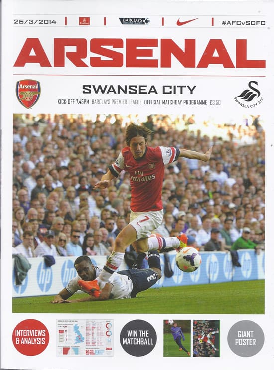 Arsenal FC v Swansea City FC